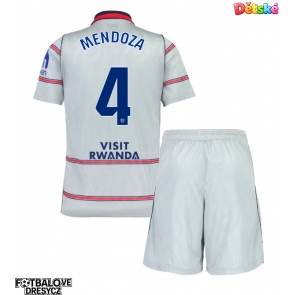 Atletico Madrid Rodrigo Mendoza #4 Dětské Alternativní dres komplet 2026-27 Krátký Rukáv (+ trenýrky)